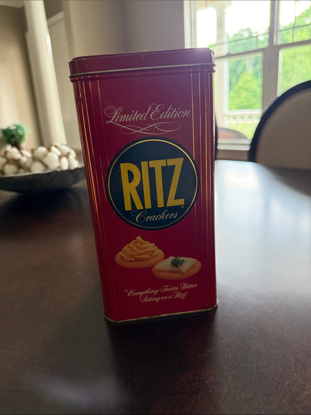 RITZ Limited Edition Red Tin Crackers